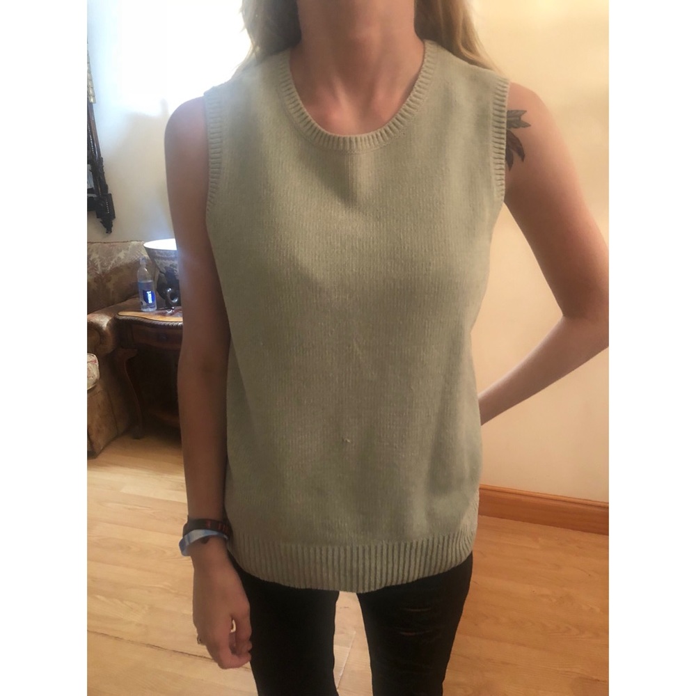Mint Knitted Tank